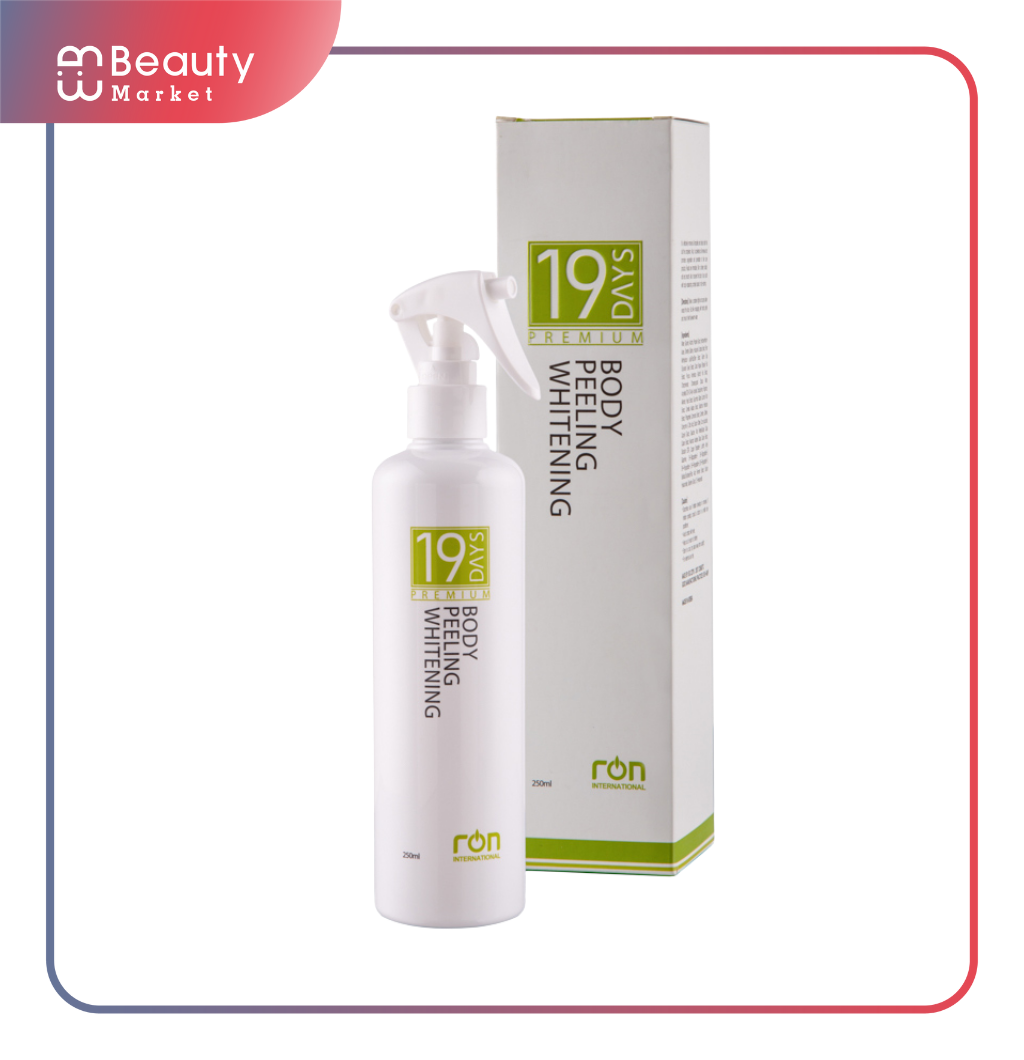 Giới thiệu xịt tẩy tế bào chết toàn thân 19 Days Body Peeling Whitening